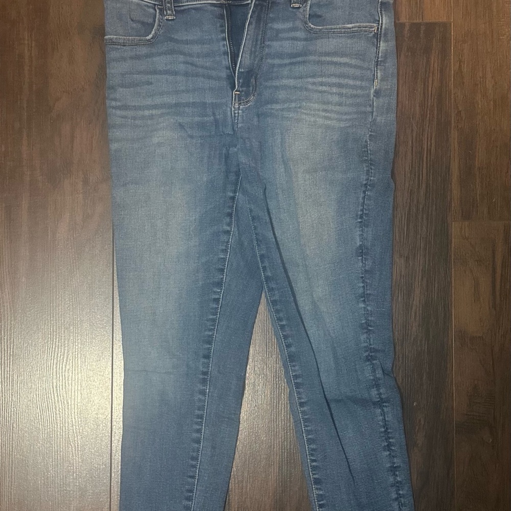 American Eagle Outfitters Blue Skinny Jeans